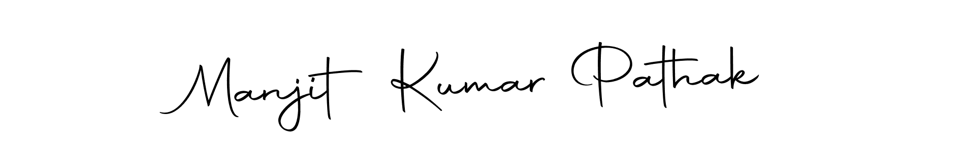 Make a beautiful signature design for name Manjit Kumar Pathak. Use this online signature maker to create a handwritten signature for free. Manjit Kumar Pathak signature style 10 images and pictures png