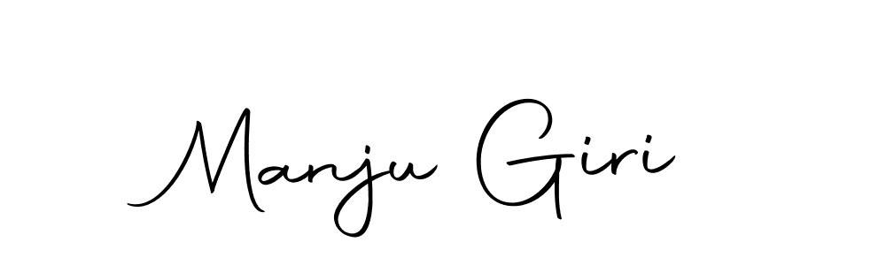 How to make Manju Giri signature? Autography-DOLnW is a professional autograph style. Create handwritten signature for Manju Giri name. Manju Giri signature style 10 images and pictures png