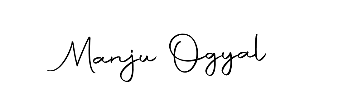 The best way (Autography-DOLnW) to make a short signature is to pick only two or three words in your name. The name Manju Ogyal include a total of six letters. For converting this name. Manju Ogyal signature style 10 images and pictures png