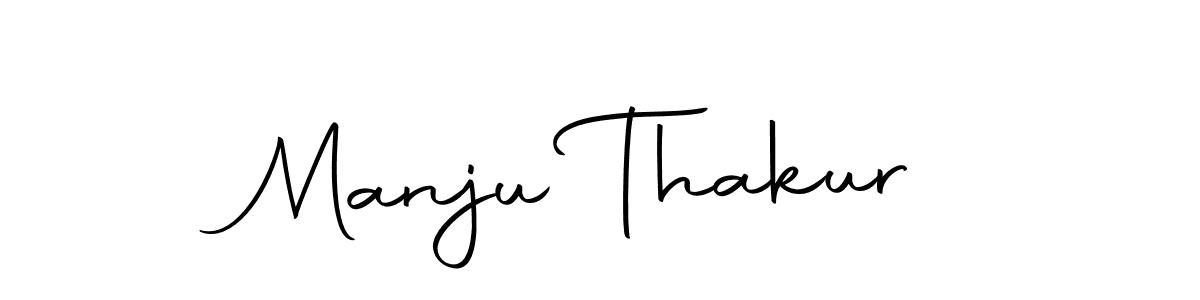 Design your own signature with our free online signature maker. With this signature software, you can create a handwritten (Autography-DOLnW) signature for name Manju Thakur. Manju Thakur signature style 10 images and pictures png