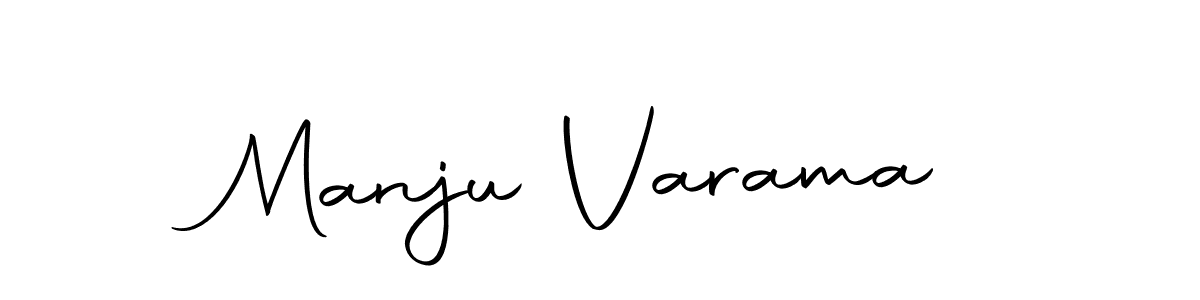 Use a signature maker to create a handwritten signature online. With this signature software, you can design (Autography-DOLnW) your own signature for name Manju Varama. Manju Varama signature style 10 images and pictures png