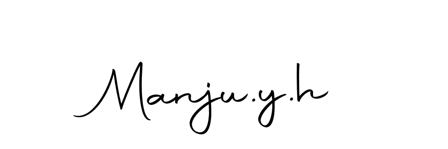 Once you've used our free online signature maker to create your best signature Autography-DOLnW style, it's time to enjoy all of the benefits that Manju.y.h name signing documents. Manju.y.h signature style 10 images and pictures png