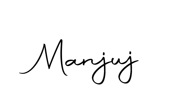 The best way (Autography-DOLnW) to make a short signature is to pick only two or three words in your name. The name Manjuj include a total of six letters. For converting this name. Manjuj signature style 10 images and pictures png