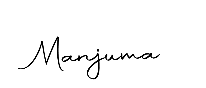 Make a beautiful signature design for name Manjuma. With this signature (Autography-DOLnW) style, you can create a handwritten signature for free. Manjuma signature style 10 images and pictures png