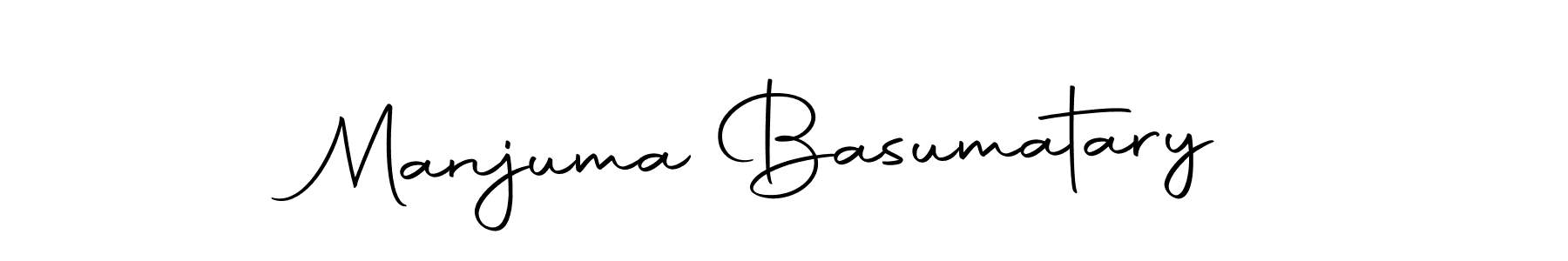 You should practise on your own different ways (Autography-DOLnW) to write your name (Manjuma Basumatary) in signature. don't let someone else do it for you. Manjuma Basumatary signature style 10 images and pictures png