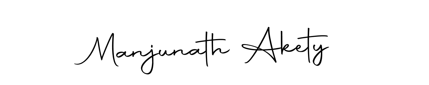 Design your own signature with our free online signature maker. With this signature software, you can create a handwritten (Autography-DOLnW) signature for name Manjunath Akety. Manjunath Akety signature style 10 images and pictures png