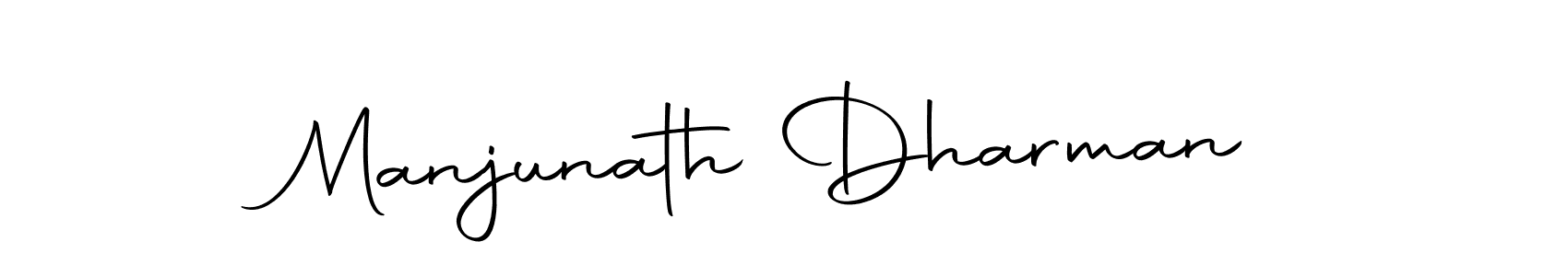 Make a short Manjunath Dharman signature style. Manage your documents anywhere anytime using Autography-DOLnW. Create and add eSignatures, submit forms, share and send files easily. Manjunath Dharman signature style 10 images and pictures png