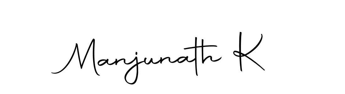 How to make Manjunath K signature? Autography-DOLnW is a professional autograph style. Create handwritten signature for Manjunath K name. Manjunath K signature style 10 images and pictures png