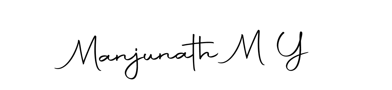 Similarly Autography-DOLnW is the best handwritten signature design. Signature creator online .You can use it as an online autograph creator for name Manjunath M Y. Manjunath M Y signature style 10 images and pictures png