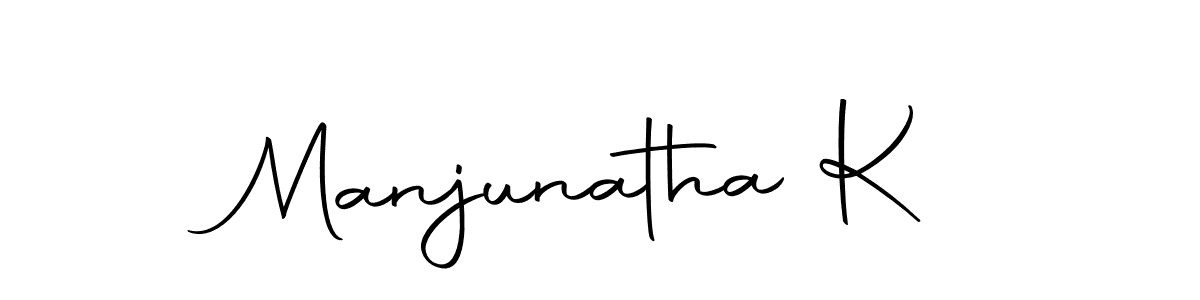 How to make Manjunatha K name signature. Use Autography-DOLnW style for creating short signs online. This is the latest handwritten sign. Manjunatha K signature style 10 images and pictures png