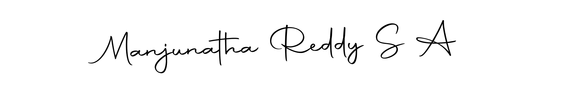 Here are the top 10 professional signature styles for the name Manjunatha Reddy S A. These are the best autograph styles you can use for your name. Manjunatha Reddy S A signature style 10 images and pictures png