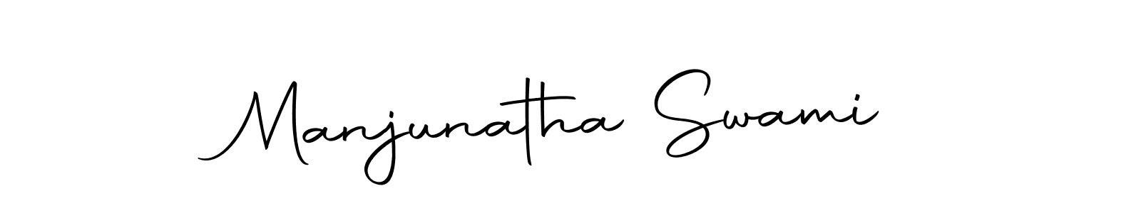 Create a beautiful signature design for name Manjunatha Swami. With this signature (Autography-DOLnW) fonts, you can make a handwritten signature for free. Manjunatha Swami signature style 10 images and pictures png