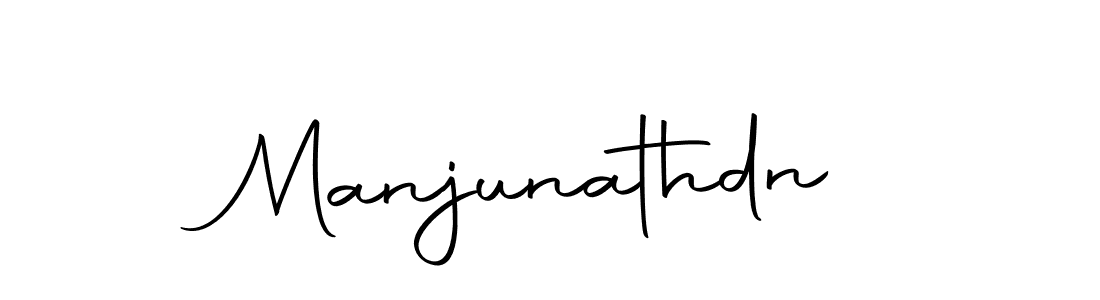 Autography-DOLnW is a professional signature style that is perfect for those who want to add a touch of class to their signature. It is also a great choice for those who want to make their signature more unique. Get Manjunathdn name to fancy signature for free. Manjunathdn signature style 10 images and pictures png