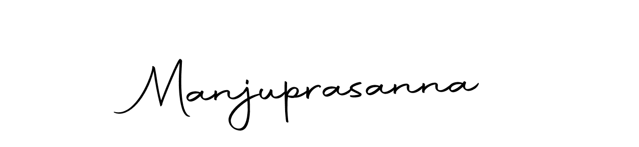 How to make Manjuprasanna signature? Autography-DOLnW is a professional autograph style. Create handwritten signature for Manjuprasanna name. Manjuprasanna signature style 10 images and pictures png