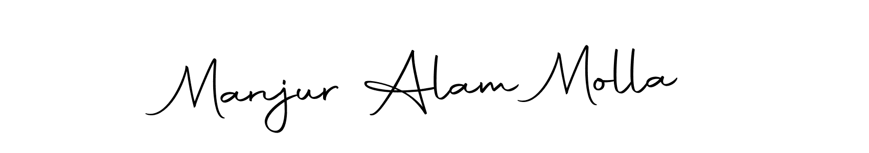 Make a short Manjur Alam Molla signature style. Manage your documents anywhere anytime using Autography-DOLnW. Create and add eSignatures, submit forms, share and send files easily. Manjur Alam Molla signature style 10 images and pictures png