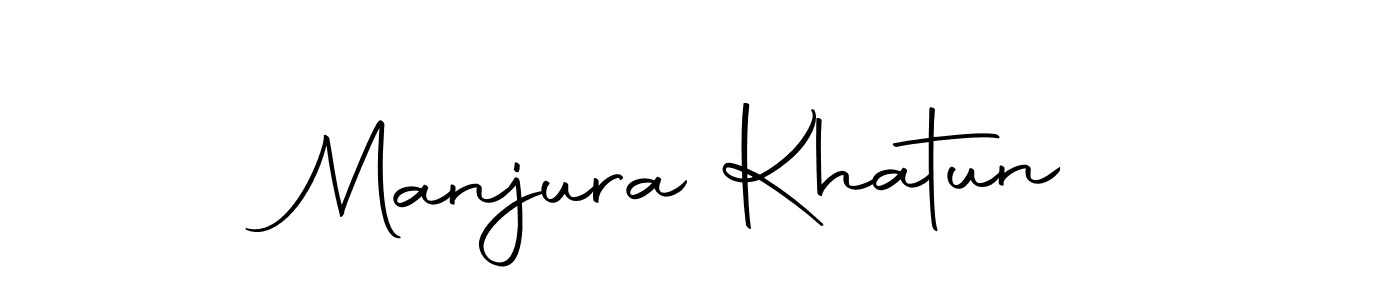 The best way (Autography-DOLnW) to make a short signature is to pick only two or three words in your name. The name Manjura Khatun include a total of six letters. For converting this name. Manjura Khatun signature style 10 images and pictures png