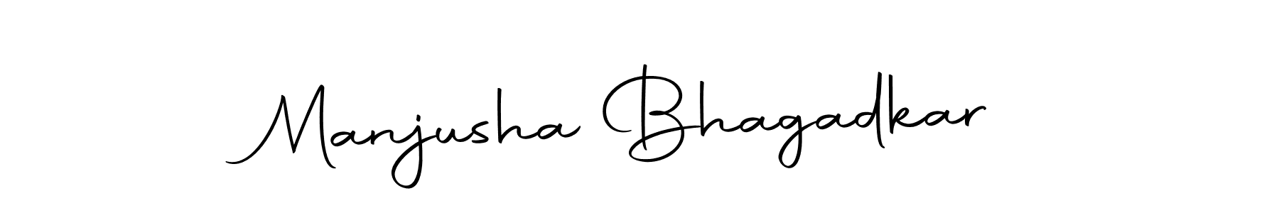 How to make Manjusha Bhagadkar signature? Autography-DOLnW is a professional autograph style. Create handwritten signature for Manjusha Bhagadkar name. Manjusha Bhagadkar signature style 10 images and pictures png
