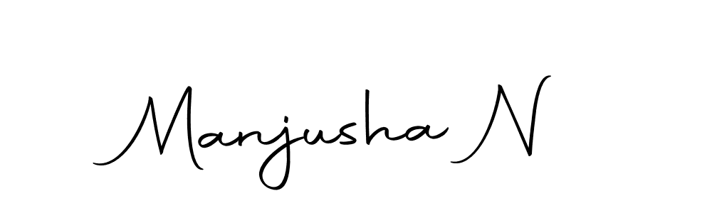 Similarly Autography-DOLnW is the best handwritten signature design. Signature creator online .You can use it as an online autograph creator for name Manjusha N. Manjusha N signature style 10 images and pictures png