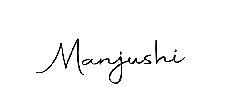 Manjushi stylish signature style. Best Handwritten Sign (Autography-DOLnW) for my name. Handwritten Signature Collection Ideas for my name Manjushi. Manjushi signature style 10 images and pictures png