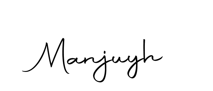 if you are searching for the best signature style for your name Manjuyh. so please give up your signature search. here we have designed multiple signature styles  using Autography-DOLnW. Manjuyh signature style 10 images and pictures png