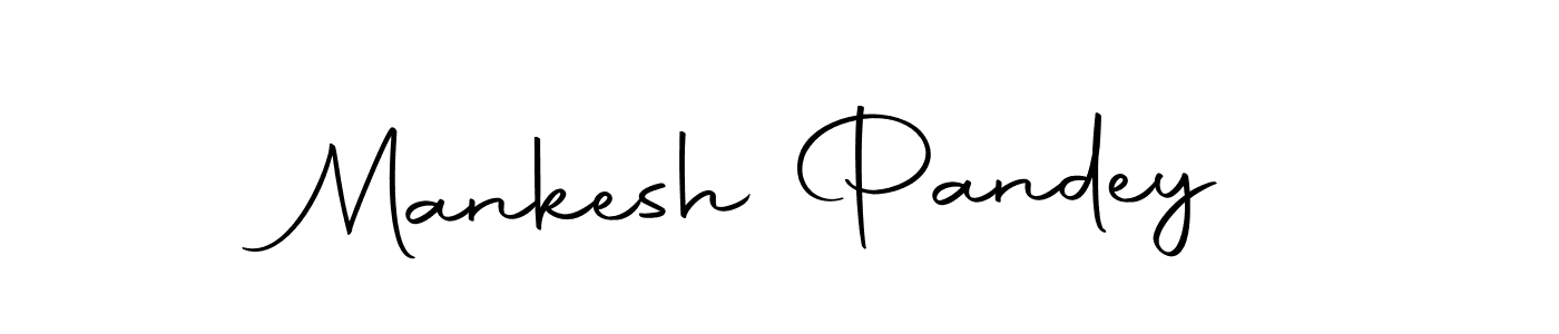 How to make Mankesh Pandey name signature. Use Autography-DOLnW style for creating short signs online. This is the latest handwritten sign. Mankesh Pandey signature style 10 images and pictures png