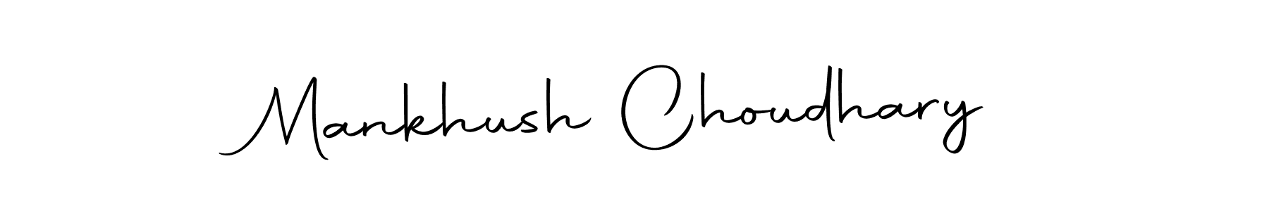 The best way (Autography-DOLnW) to make a short signature is to pick only two or three words in your name. The name Mankhush Choudhary include a total of six letters. For converting this name. Mankhush Choudhary signature style 10 images and pictures png