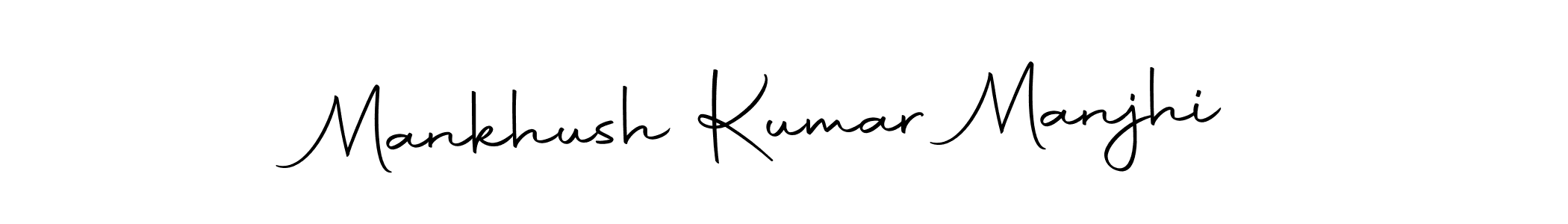 Design your own signature with our free online signature maker. With this signature software, you can create a handwritten (Autography-DOLnW) signature for name Mankhush Kumar Manjhi. Mankhush Kumar Manjhi signature style 10 images and pictures png