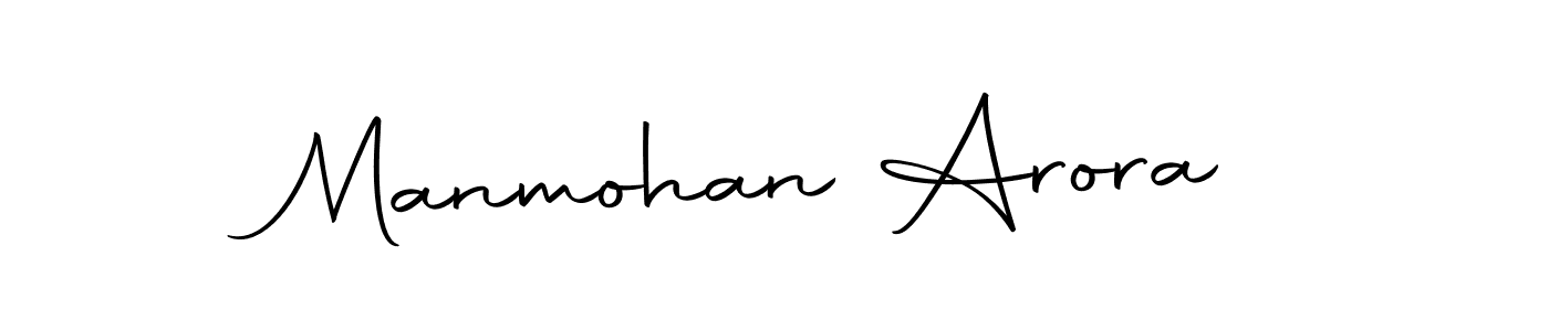 Also we have Manmohan Arora name is the best signature style. Create professional handwritten signature collection using Autography-DOLnW autograph style. Manmohan Arora signature style 10 images and pictures png