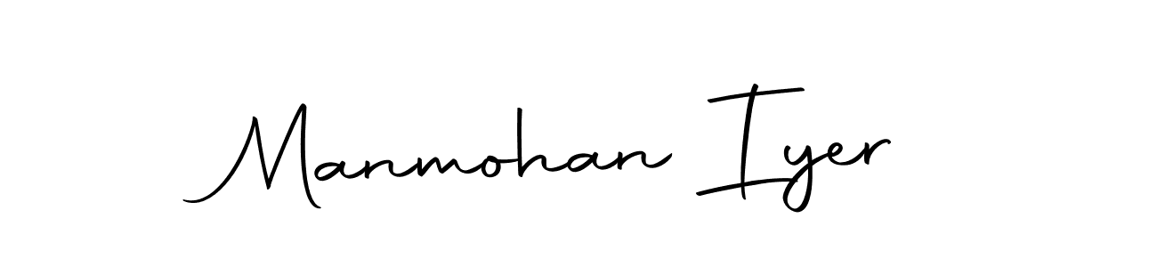 You can use this online signature creator to create a handwritten signature for the name Manmohan Iyer. This is the best online autograph maker. Manmohan Iyer signature style 10 images and pictures png