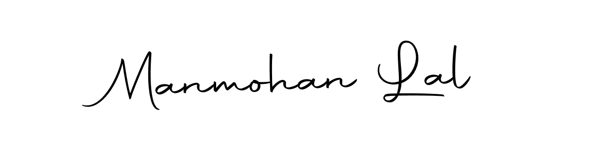 Create a beautiful signature design for name Manmohan Lal. With this signature (Autography-DOLnW) fonts, you can make a handwritten signature for free. Manmohan Lal signature style 10 images and pictures png