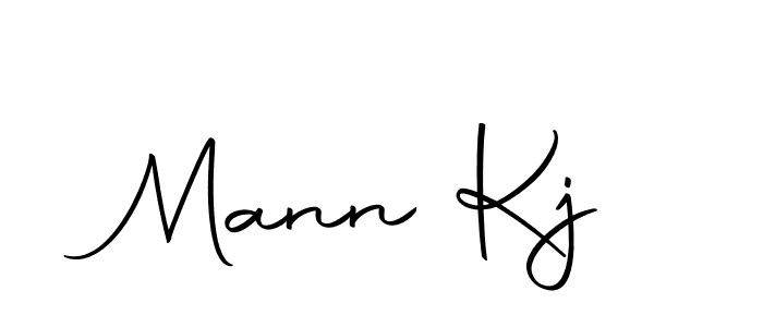 Create a beautiful signature design for name Mann Kj. With this signature (Autography-DOLnW) fonts, you can make a handwritten signature for free. Mann Kj signature style 10 images and pictures png