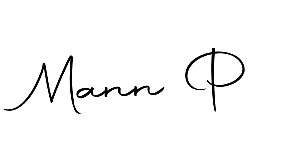 Design your own signature with our free online signature maker. With this signature software, you can create a handwritten (Autography-DOLnW) signature for name Mann P. Mann P signature style 10 images and pictures png