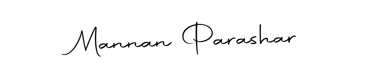 How to make Mannan Parashar name signature. Use Autography-DOLnW style for creating short signs online. This is the latest handwritten sign. Mannan Parashar signature style 10 images and pictures png