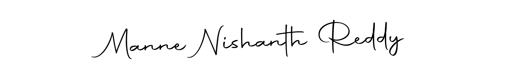 You should practise on your own different ways (Autography-DOLnW) to write your name (Manne Nishanth Reddy) in signature. don't let someone else do it for you. Manne Nishanth Reddy signature style 10 images and pictures png