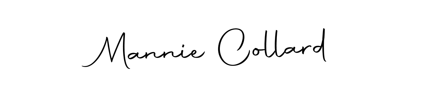 Design your own signature with our free online signature maker. With this signature software, you can create a handwritten (Autography-DOLnW) signature for name Mannie Collard. Mannie Collard signature style 10 images and pictures png