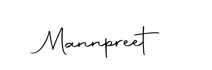 Create a beautiful signature design for name Mannpreet. With this signature (Autography-DOLnW) fonts, you can make a handwritten signature for free. Mannpreet signature style 10 images and pictures png