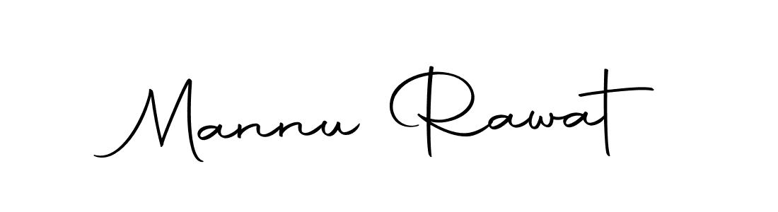 Create a beautiful signature design for name Mannu Rawat. With this signature (Autography-DOLnW) fonts, you can make a handwritten signature for free. Mannu Rawat signature style 10 images and pictures png