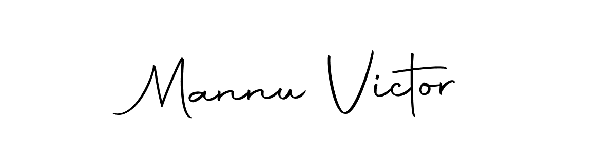 Make a beautiful signature design for name Mannu Victor. Use this online signature maker to create a handwritten signature for free. Mannu Victor signature style 10 images and pictures png