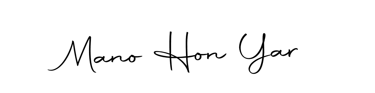 You should practise on your own different ways (Autography-DOLnW) to write your name (Mano Hon Yar) in signature. don't let someone else do it for you. Mano Hon Yar signature style 10 images and pictures png