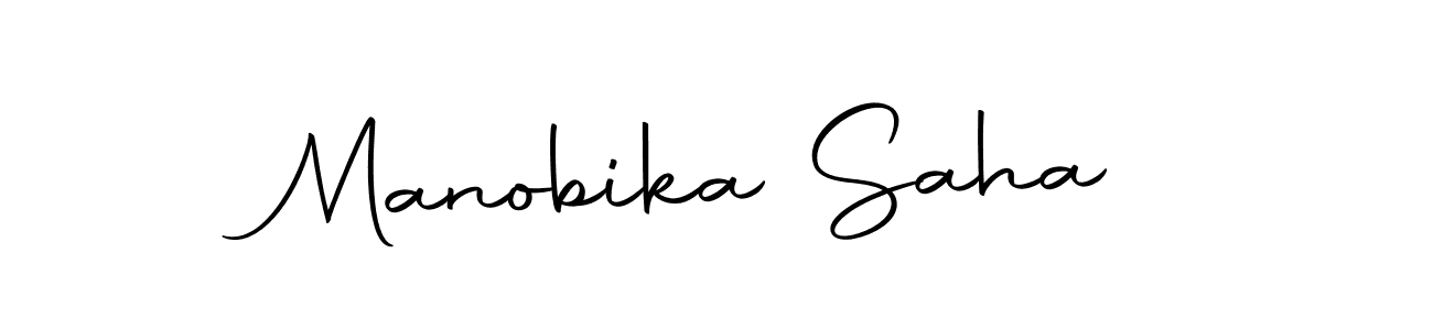 Make a beautiful signature design for name Manobika Saha. Use this online signature maker to create a handwritten signature for free. Manobika Saha signature style 10 images and pictures png