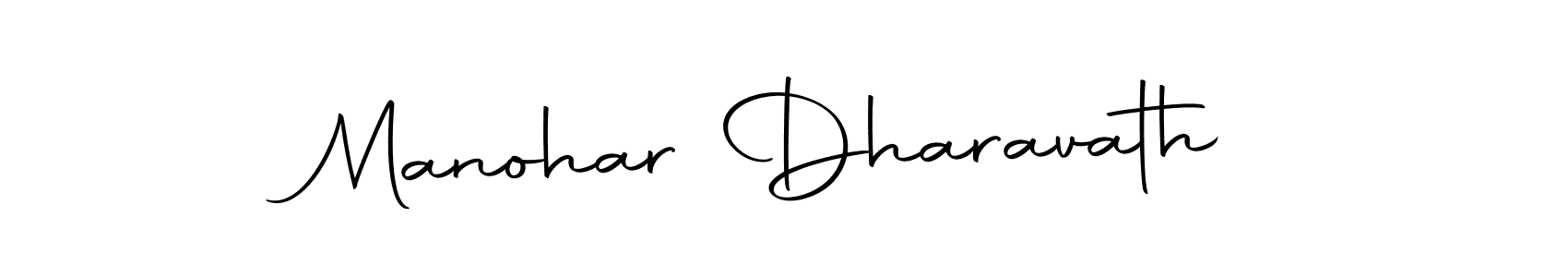 Create a beautiful signature design for name Manohar Dharavath. With this signature (Autography-DOLnW) fonts, you can make a handwritten signature for free. Manohar Dharavath signature style 10 images and pictures png