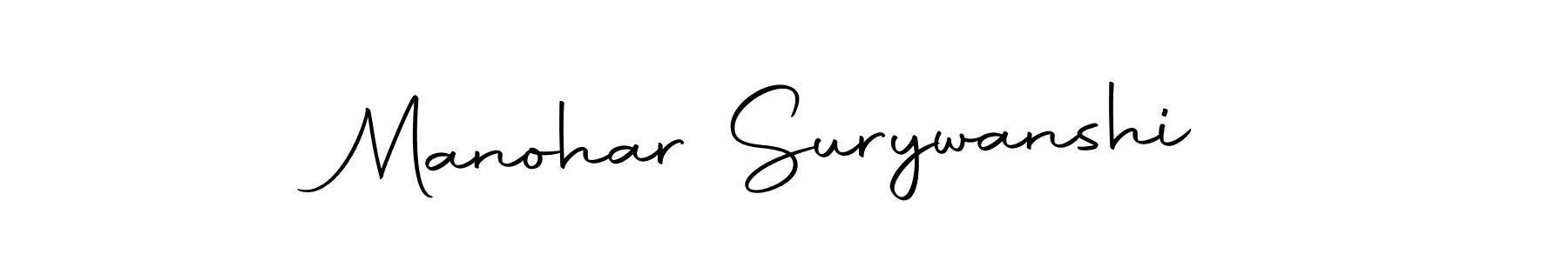 Similarly Autography-DOLnW is the best handwritten signature design. Signature creator online .You can use it as an online autograph creator for name Manohar Surywanshi. Manohar Surywanshi signature style 10 images and pictures png