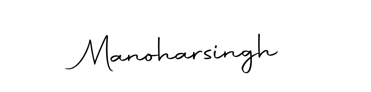 How to make Manoharsingh signature? Autography-DOLnW is a professional autograph style. Create handwritten signature for Manoharsingh name. Manoharsingh signature style 10 images and pictures png