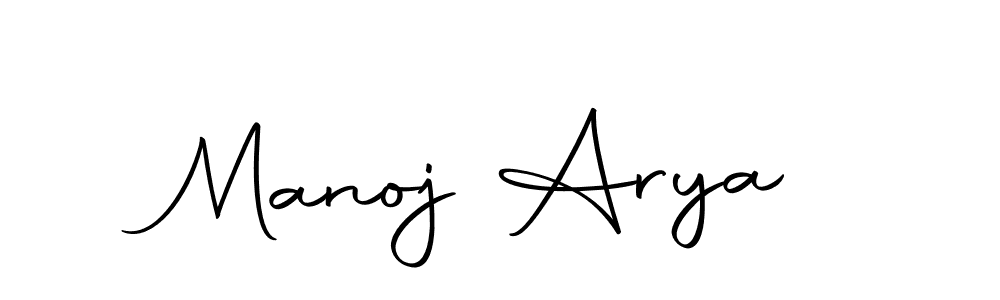 How to make Manoj Arya signature? Autography-DOLnW is a professional autograph style. Create handwritten signature for Manoj Arya name. Manoj Arya signature style 10 images and pictures png