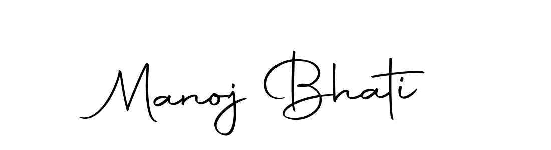 Make a beautiful signature design for name Manoj Bhati. Use this online signature maker to create a handwritten signature for free. Manoj Bhati signature style 10 images and pictures png