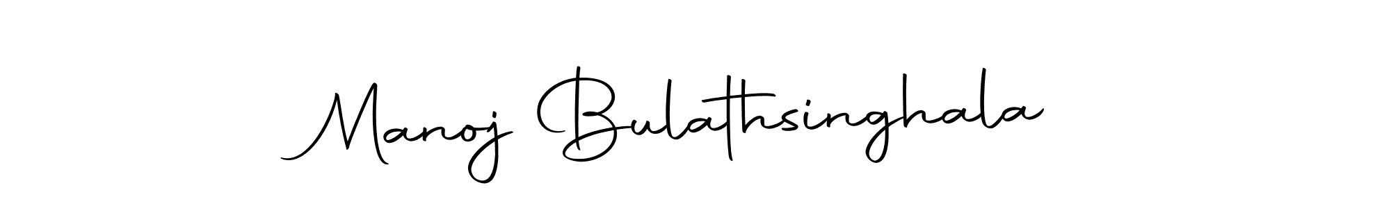 Manoj Bulathsinghala stylish signature style. Best Handwritten Sign (Autography-DOLnW) for my name. Handwritten Signature Collection Ideas for my name Manoj Bulathsinghala. Manoj Bulathsinghala signature style 10 images and pictures png