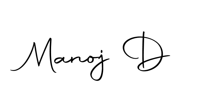 You can use this online signature creator to create a handwritten signature for the name Manoj D. This is the best online autograph maker. Manoj D signature style 10 images and pictures png