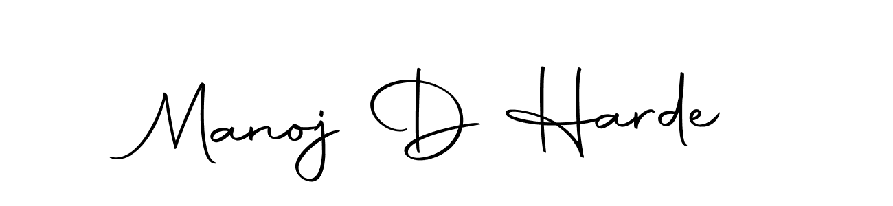 Also we have Manoj D Harde name is the best signature style. Create professional handwritten signature collection using Autography-DOLnW autograph style. Manoj D Harde signature style 10 images and pictures png