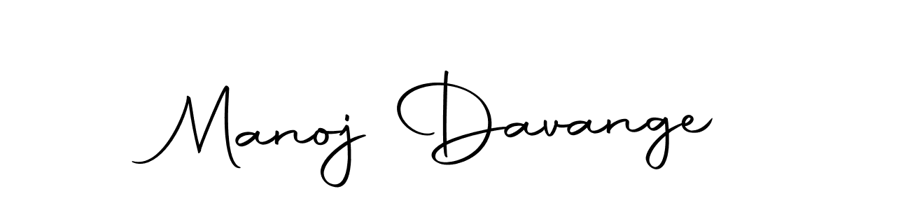 How to make Manoj Davange signature? Autography-DOLnW is a professional autograph style. Create handwritten signature for Manoj Davange name. Manoj Davange signature style 10 images and pictures png