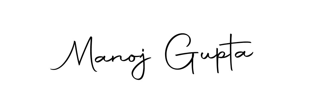 Design your own signature with our free online signature maker. With this signature software, you can create a handwritten (Autography-DOLnW) signature for name Manoj Gupta. Manoj Gupta signature style 10 images and pictures png